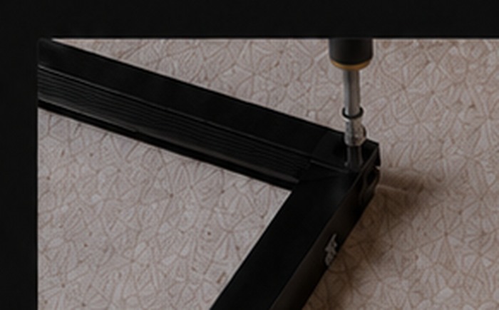Combined Pleated and Blackout Screen